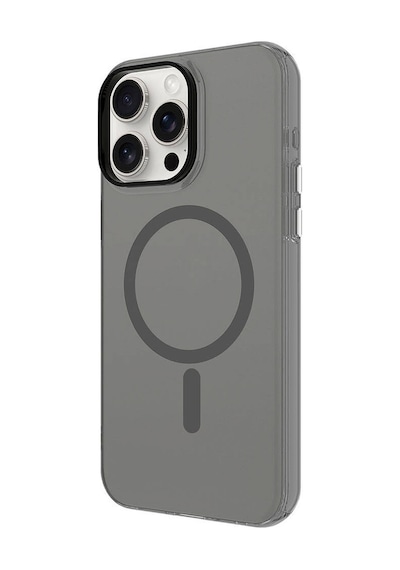 Apple Uyumlu iPhone 15 Pro Zore Magsafe Şarj Özellikli Buzlu Transparan C
