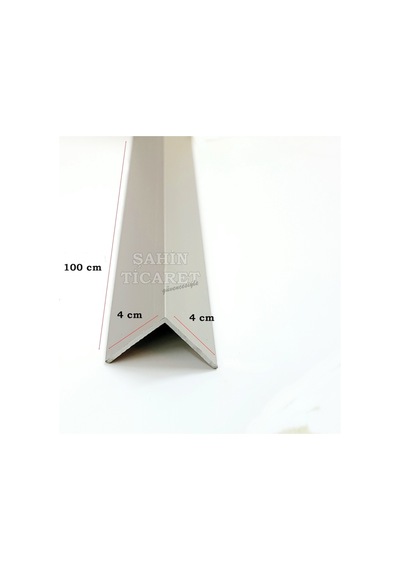 Şahinticaret Alüminyum Köşebent Alüminyum Köşe Profil 4 Cm X 4 Cm X 100 Cm