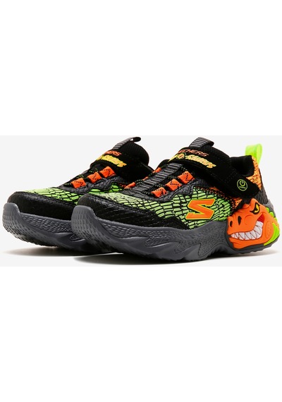 Skechers Dino - Lights Büyük Erkek Çocuk Siyah Işıklı Spor Ayakkabı 400615l Bkor Siyah Skechers Dino - Lights Büyük Erkek Çocuk Siyah Işıklı Spor Ayakkabı 400615l Bkor Siyah
