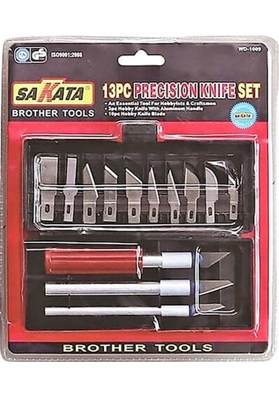 Sakata Hobi Bıçak Seti Hassas 13 Parça Wd100913