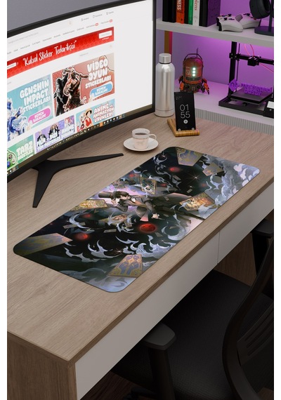 Guimi Zhi Zhu Anime V4 - 70x30 Xl Gaming Kauçuk Kaymaz Taban Mouse Pad Fare Altlığı