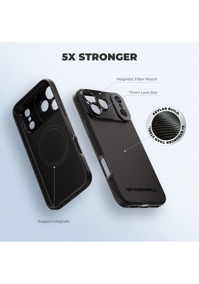 Freewell Pro Filmmaker Apple  Uyumlu iPhone Case Apple  Uyumlu iPhone 17 Pro Max - 17mm Mount