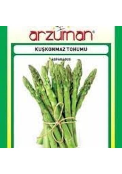 1 Paket Tohum Kuşkonmaz Tohumu Organik Hasat
