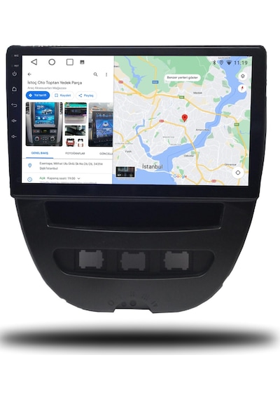 Oskodi Citroen C1 Android Carplay Multimedya 2007-2013 6gb Ram + 128gb Hafıza