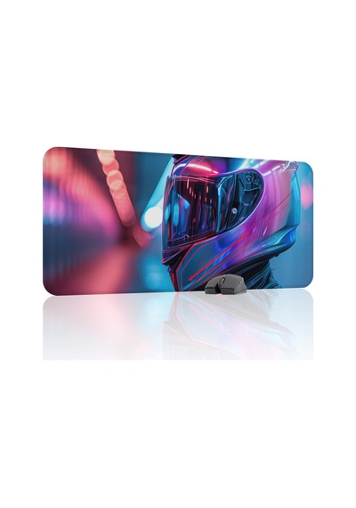 Motorsiklet Kaymaz Dikişli Kauçuk Oyuncu Mousepad V5 - 90x40 Xxl Gaming Mouse Pad Fare Altlığı