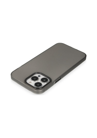 Apple iPhone Uyumlu  15 Pro Uyumlu Kılıf Modos Metal Kapak - Siyah