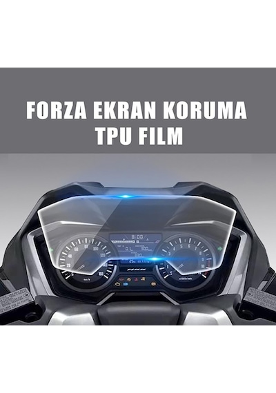 Honda Forza 250 2018-2024 Gösterge Ekran Km Koruma Filmi Tpu Ürün Diğer