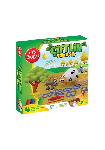 Bu-bu Oyun Hamuru Seti Çiftlik M Bubu-oh0017 Çok Renkli
