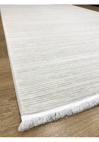 İpek Halı Sardes 6113 A Bej Düz Modern Salon Halısı