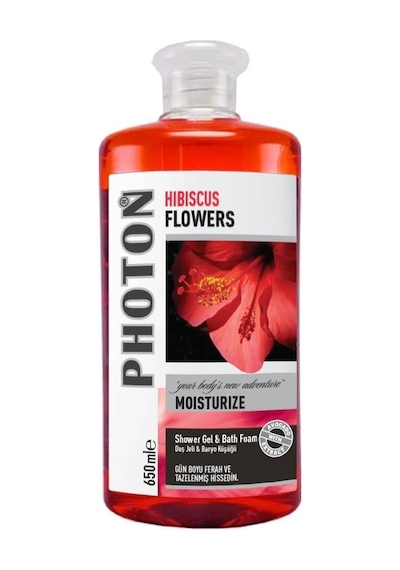 Photon Hibiskus Duş Jeli ve Banyo Köpüğü 650 ML