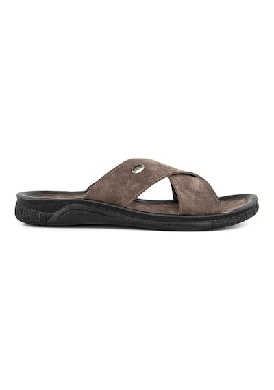 Muya Vegas 33301-004 Anatomik Taban Erkek Terlik Kahve 40-45 Kahverengi