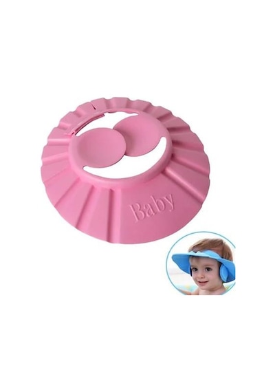 Kulaklıklı Bebek Banyo Duş Şapka Göz Kulak Koruyucu Kulaklıklı Bebek Banyo Duş Şapka Göz Kulak Koruyucu