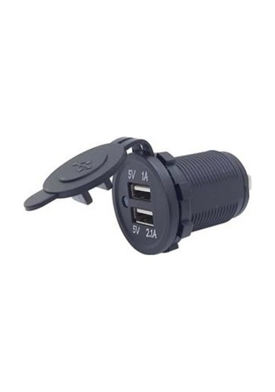 Karavan İçin Usb Şarj 2 Li Montaj Tipi Tekne İçin Montaj Tipi Şarj Soketi 2 Li Usb Şarj Soketi Vidalı Vidalı 2 Li Usb Şarj Soketi