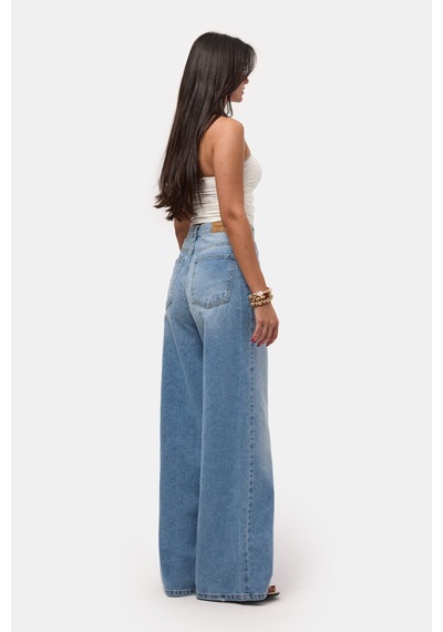 Itsbasic Kadın Kot Rengi 2s6-3 Palazzo Baggy Fit Kemer Detaylı Tasarım Denim Jean Mavi Itsbasic Kadın Kot Rengi 2s6-3 Palazzo Baggy Fit Kemer Detaylı Tasarım Denim Jean Mavi