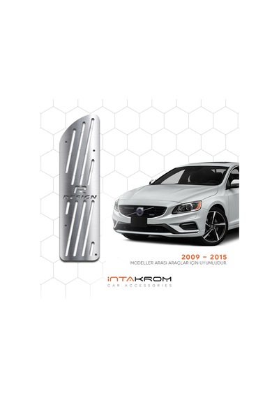 intakrom Volvo R-Design Krom Ayak Dinlendirme Pedalı 2009 - 2015
