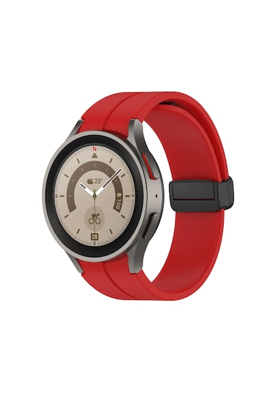 Samsung Galaxy Uyumlu Watch 4 5 6 Pro 40 44 Classic 42 43 46 47 Mm Kordon Magnetli Ayarlanır Silikon Kordon