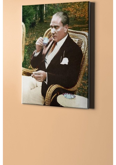 Webstyle Sayılarla Boyama Seti Kasnaklı Atatürk Yurt Gezisi 40 X 50 Cm