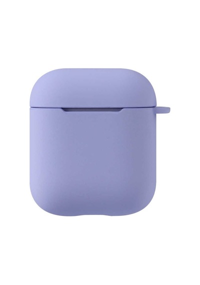Apple Ile Kılıf Airbag 11 Silikon Kulaklık Kılıfı Col1625-mor
