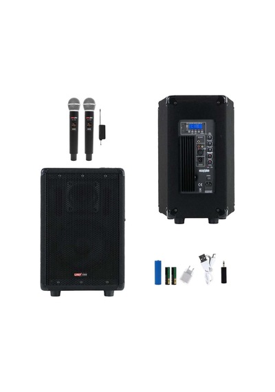 Lastvoice Lps-10ma Mikrofonlu Portatif Ahşap Kabin Hoparlör 10 İnç 600w