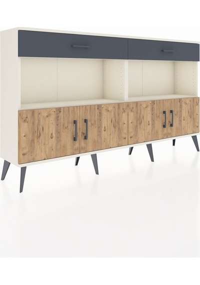 Arges Konsol 2 Raflı 2 Çekmeceli 4 Kapaklı 176x30x99 Aytaşı-çam/a Aytaşı-çam/antrasit Arges Konsol 2 Raflı 2 Çekmeceli 4 Kapaklı 176x30x99 Aytaşı-çam/a Aytaşı-çam/antrasit