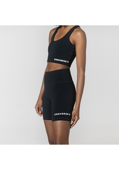 Converse Wordmark Kadın Siyah Bra Top