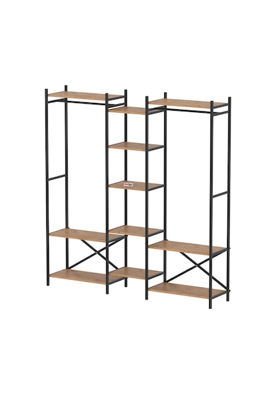 10 Raflı Metal Gardırop Metal Portmanto Açık Gardırop Elbise Dolabı Vestiyer Openix Çam 10 Raflı Metal Gardırop Metal Portmanto Açık Gardırop Elbise Dolabı Vestiyer Openix Çam