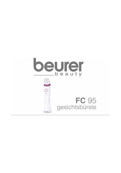 Beurer Fc 95 Yüz Temizleme Yüz Bakım Cilt Temizleme Cihazı Fce 95