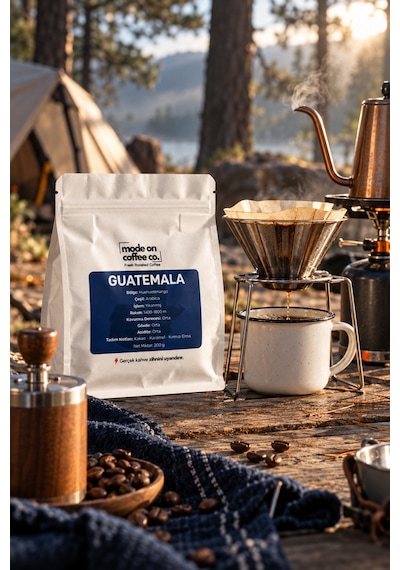 Guatemala Huehuetenango Filtre Ve Espresso Kahve 200 Gr %100 Arabica Yıkanmış