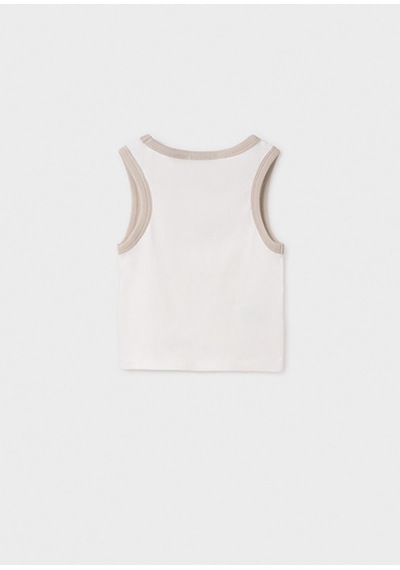 Kız Çocuk Tshirt 6032 10/16 Yaş Ekru