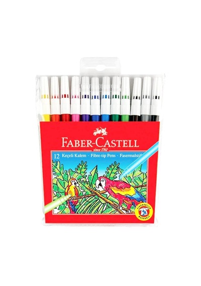 Kuru Sulu Keçeli Pastel 12 Renk Boya Ve 25x35 Spiralli 2 Adet Defter Seti