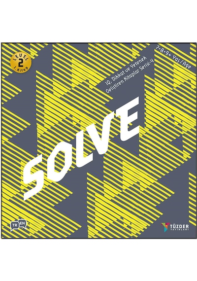 Solve 7-9+ Yaş / Iq Dikkat ve Yetenek Geliştiren Kitaplar N11.2630