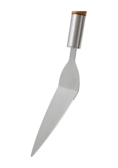 Ahşap Saplı Sivri Spatula 0