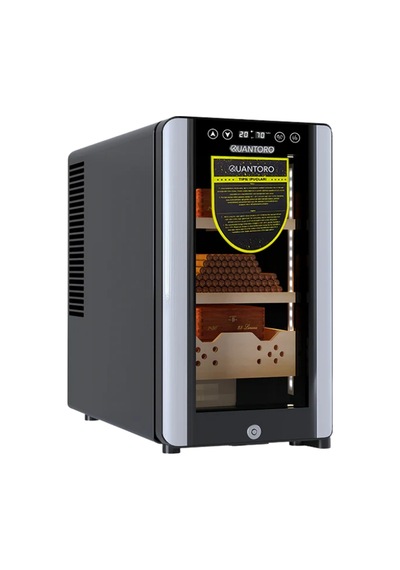 Quantoro Qcc-39 Elektronik Nemlendirme & Soğutmalı Siyah Puro Dolabı - Qtr-007