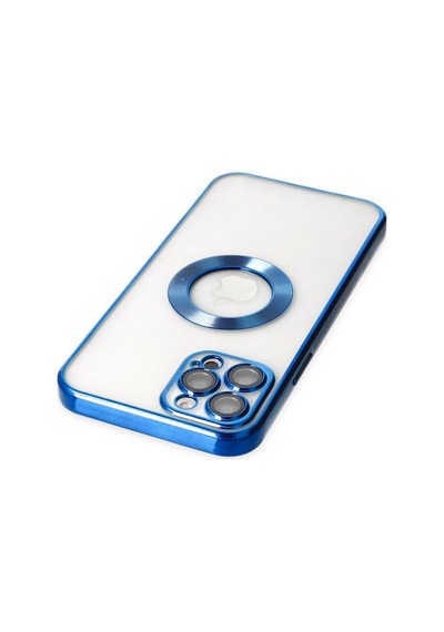 Apple iPhone Uyumlu 12 Pro Kılıf Slot Silikon - Mavi Bzsxx00 1