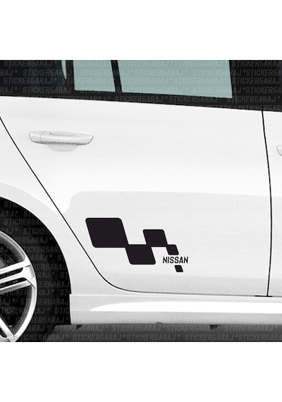 Nissan Primera Yan Kapı Sticker Aksesuarı Tuning Araca Özel N11.2099