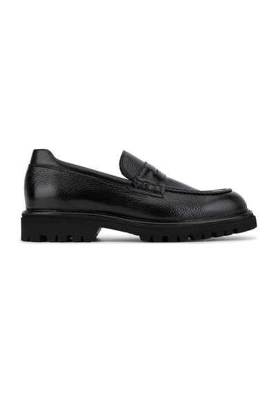 Tanca Premium Erkek Hakiki Deri Siyah Loafer Ayakkabı 342 9901 Erk Ayk Sk26-27 Sıyah Acma/gyk