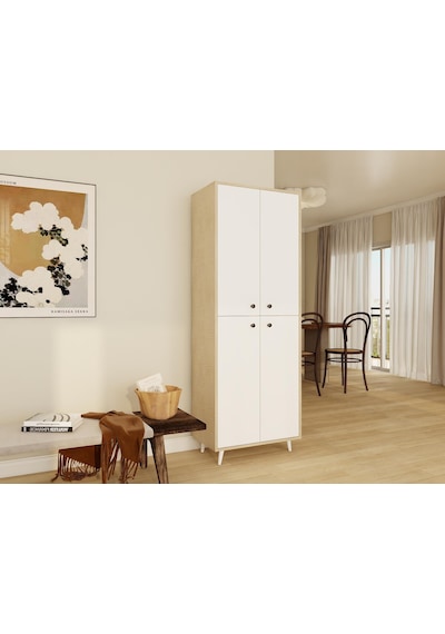 Vadi Çok Amaçlı Banyo/kiler Dolabı Kotonvizon Vizon