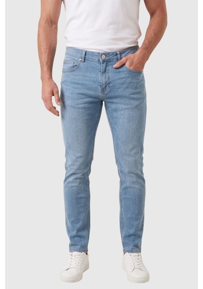 Rizzup Erkek Slim Fit Dar Kesim Likralı Mavi Kot Pantolon Dar Paça Pamuklu Esnek Jean 2608304 Rizzup Erkek Slim Fit Dar Kesim Likralı Mavi Kot Pantolon Dar Paça Pamuklu Esnek Jean 2608304