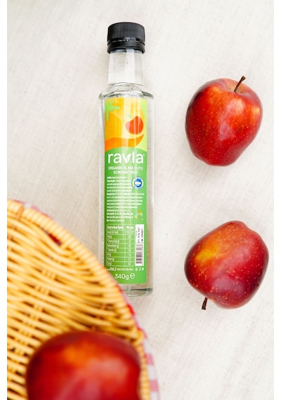 Ravla Organik Elma Suyu Konsantresi 340 G