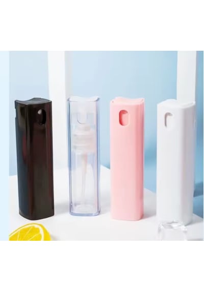 Mucit Home Doldurulabilir Taşınabilir Renkli Parfüm Kolanya Şişesi Plastik Cep Sprey Kutu