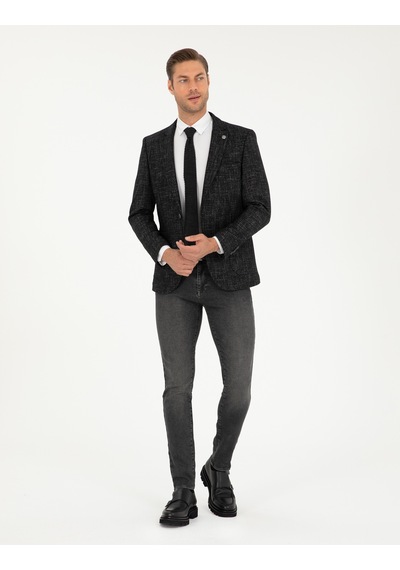Pierre Cardin Erkek Siyah Ceket 50291928-vr046 Siyah
