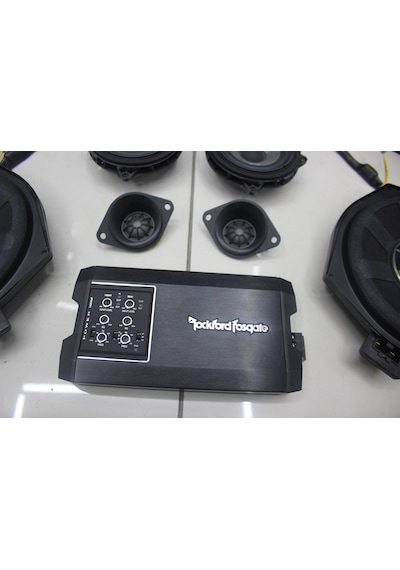 Rockford Fosgate - Bmw Upgrade Bass-Anfi-Mid Bmw Ses Sistemi