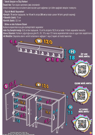 Lena Portmanto Vestiyer Ayakkabılık Duvar Askılı Kapaklı 6 Bölmeli Hol Antre Çok Amaçlı Dolap 120 Cm Lena Portmanto Vestiyer Ayakkabılık Duvar Askılı Kapaklı 6 Bölmeli Hol Antre Çok Amaçlı Dolap 120 Cm
