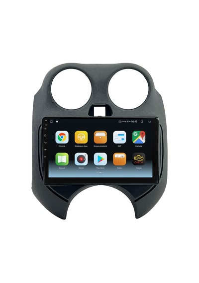 Nissan Micra Android Multimedya Sistemi 2011-2012 Crv-4371xa 9"
