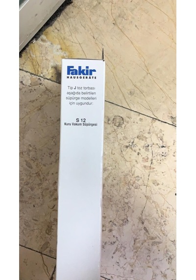 Fakir Sms Toz Torbası Tip-J Fakir Bandrollü