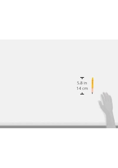 Mekanik Kurşun Kalem 1.3mm, Kalın Gövde, Yumuşak Grip, Fosforlu Turuncu -