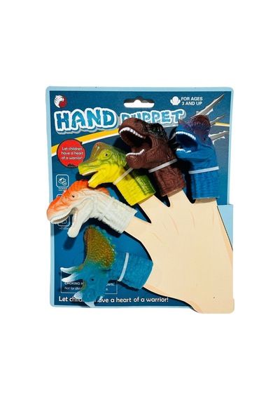 Dinazor T-rex 5 Model Set Dinozor Parmak Kuklası