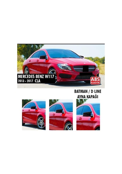 Mercedes Cla Serisi W117 (2013 - 2017) Batman Ayna Kapağı (parlak S