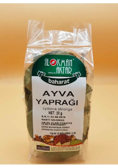 Lokman Aktar Ayva Yaprağı 20 G