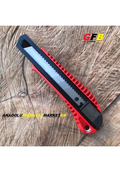 Gfb Maket Bıçagı Metal Büyük Uçlu Bıçağı Falçata 18Mm